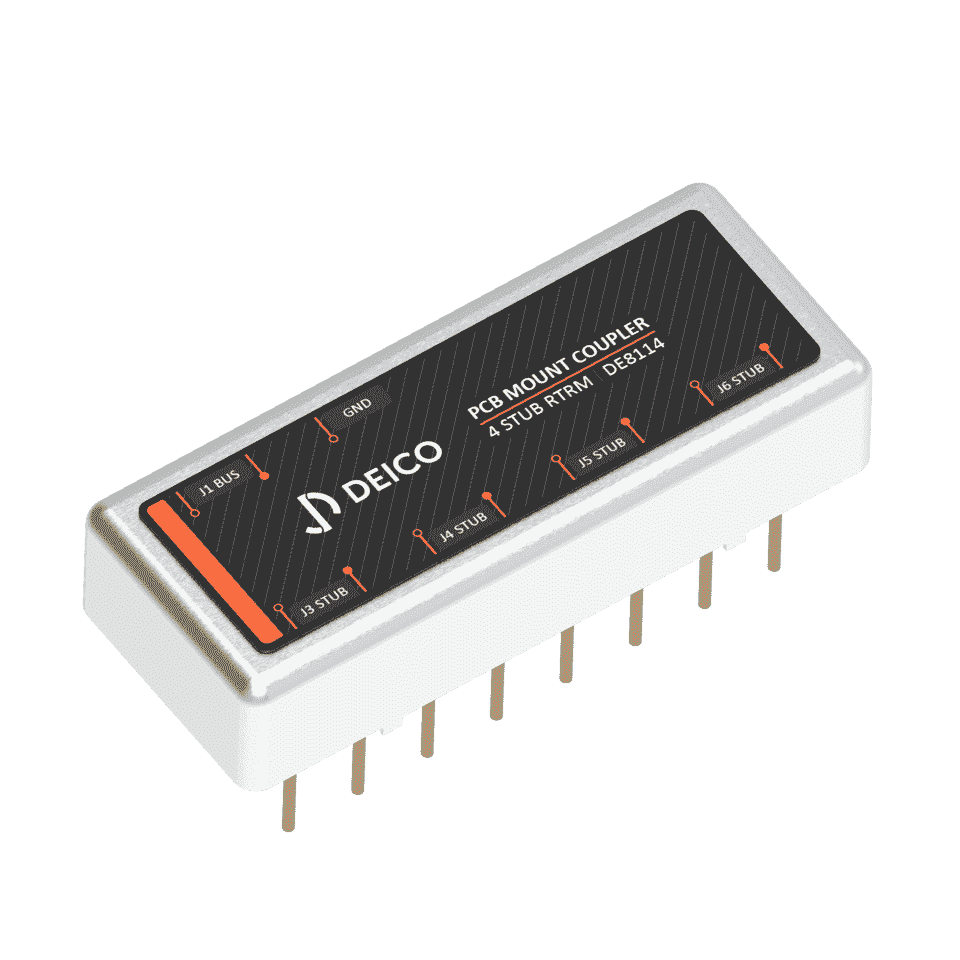 4 Stub PCB Type Right Side Terminated Bus Coupler